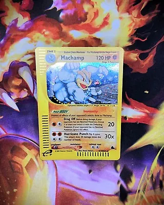 Pokemon Skyridge Machamp H15/H32 Holo Rare MINTY!! • $250