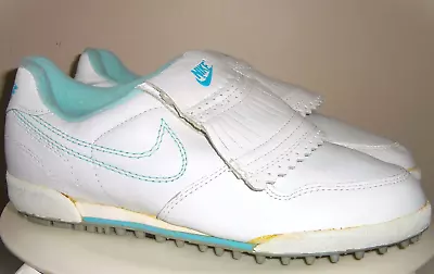 £213.01 • Buy NEW VINTAGE 80's NIKE WMNS GOLF 1987 KILTIE FRINGES RUBBER SOFT BOTTOM SHOES 8.5