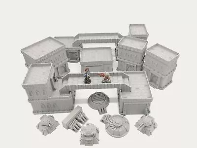 Machine Cult Industrial Themed Complete Set 40k Scenery Building 28mm • £5.99