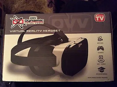Dynamic Virtual Viewer DVV 3D Glasses Virtual Reality VR Headset Player NEW. • $9.99
