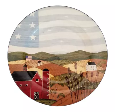 VTG Warren Kimble America The Beautiful Porcelain Plate By Sakura Red House • $29