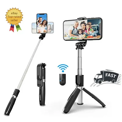 Phone Gimbal Stabilizer Mount Mobile Bluetooth Tripod Handheld Selfie Stick • $20.88