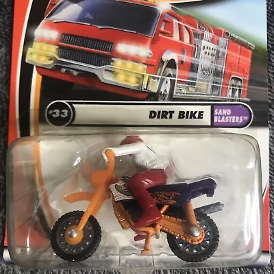 Matchbox Dirt Bike #33 Motorcycle Vintage 2000 Sand Blasters Orange • $4.96