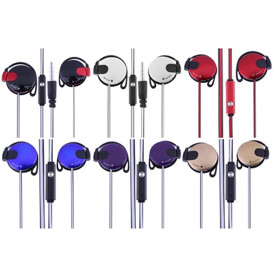 £6.69 • Buy Sports Clip On Earphones Wired 3.5mm Over The Ear Running Earphones Headphones