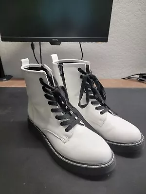 Madden Girl Combat Boots Size 9M White • $15.99