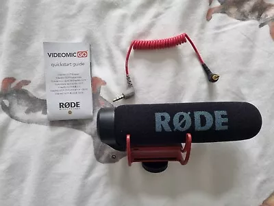 Rode VMGO VideoMic GO On-Camera Microphone - Black • £40