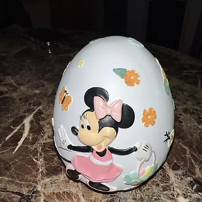 Disney Easter Mickey Mouse & Minnie Mouse Easter Egg Table Decor Decoration • $15.99