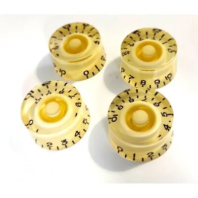 4 Knobs Speed Style Gibson LP Sg Plexi Background Cream Without Bass Metric 18 • $8.77