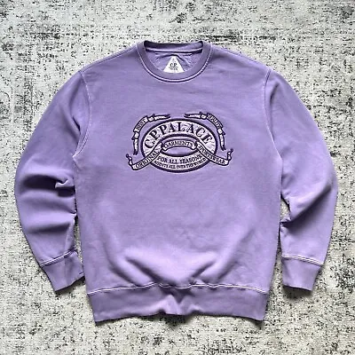 Palace C.P. Company Classic Sweatshirt Crew Neck Lilac / Purple Men's Medium  • £100