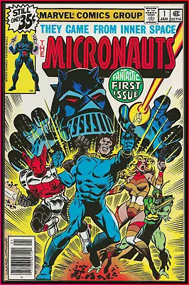 Micronauts #1 (1979) 1st Baron Karza Microverse Quantum Realm Glossy Gems! Nm- • $25.99