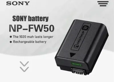 £39 • Buy New Original SONY NP-FW50 Digital Camera Battery Genuine CF N