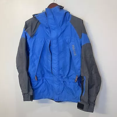 Marmot Blue Gore-tex Rain Jacket Mens Medium • $35.99