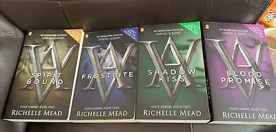 Vampire Academy Series Set Of 5 Paperback Romance Books By Richelle Mead • £12