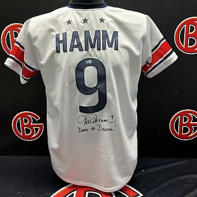 Mia Hamm Autographed Team USA Soccer Jersey Signed Steiner CX  • $219.99