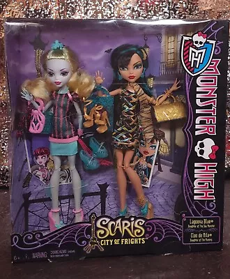 Monster High Scaris City Of Frights Lagoona Blue & Cleo De Nile 2-pack Dolls • $105