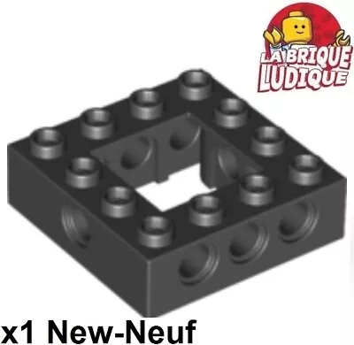 Lego Technic 1x Brick 4x4 Open Center Square Black/Black 32324 New • $6.60