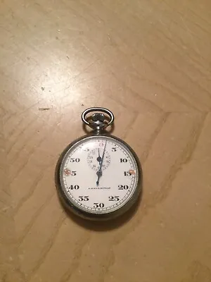 A.R. & J.E. Meylan Pocket Watch Conductor’s Vintage Swiss Made? Time Piece • $29.99