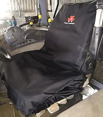 Embroidered With Massey Ferguson Logo Heavy Duty Waterproof Tractor Seat Cover  • £34.49