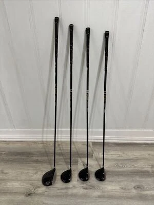 $99 • Buy Warrior Custom Driver & Woods/Hybrid Set Of 4 True Launch Graphite Golf Clubs 