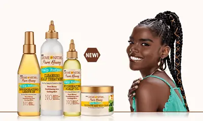 Creme Of Nature | Pure Honey Scalp Refresh  Hair Products • £10.99