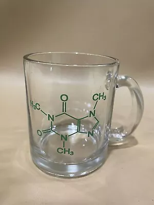 Vintage Caffeine Molecular Beaker Chemistry Glass Coffee Mug • $19.99