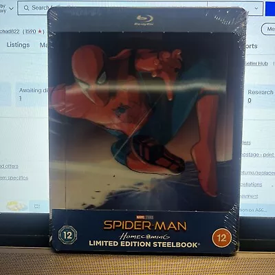 Spider-man Homecoming (lenticular Cover Steelbook) [blu-ray]8 - New & Sealed • £14.99