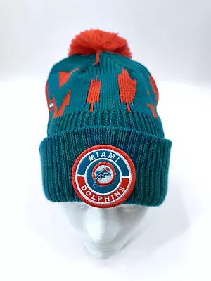 Miami Dolphins Throwback New Era Beanie Brand New Sz: Large/xl • $22.99