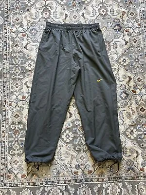 Vintage Nike Track Pants Size XL Baggy Wide Leg Parachute Gorpcore Drill Y2K • $29