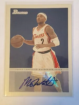 2009-10 Topps Bowman '48 Mo Williams Cleveland Cavaliers Auto Autograph #48A-MW • $9.99