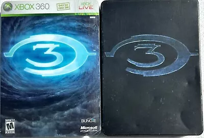 Halo 3 Limited Edition Collector's Steelbook Tin Xbox 360 - No Poster • $25