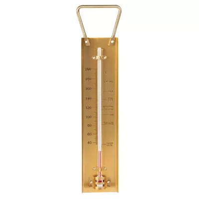 Brass Jam Thermometer ETI Brass Preserve Cooking Thermometer +40° To 200° C • £16.95