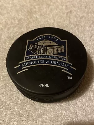 Maple Leaf Gardens NHL 1931 - 1999 Hockey Puck • $10
