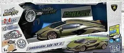 Lamborghini Sian FKP RC 1:24 Radio Control Scale Model Car Kids Childs Dads Gift • £32.99