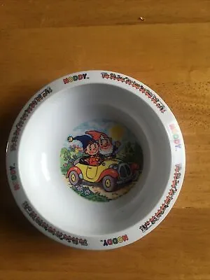 Vintage Melamine Noddy & Big Ears Cereal Bowl Rare Child’s Noddy Bowl • £6