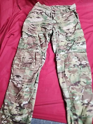 Ocp Multicam Army Issue Combat Pants With Kneepad Slots Small Long • $80