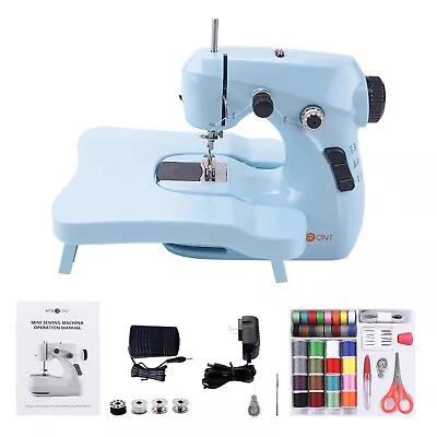 HTVRONT 2-Speed Portable Sewing Machine: Tailoring Made Easy For Newbies • £30.59