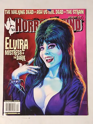 Oct 2016 Horrorhound #61 Horror Magazine Elvira Walking Dead Evil Dead • $9.99