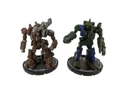 2 MechWarrior Game Figures Lot ~ #138 Ghost & #146 Centurion ~ 2002 '03 WizKids • $9.99