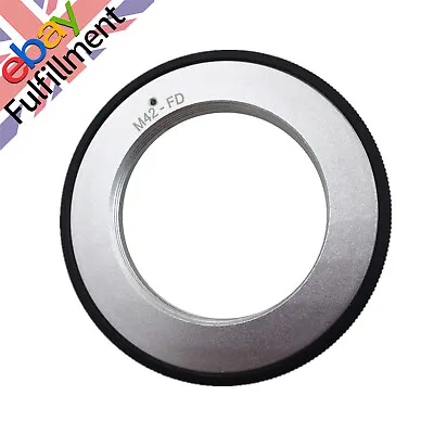M42 To FD Screw Lens Adapter Mount For Canon FD Mount Camera AE-1 A-1 F-1 T50 N • £10.76