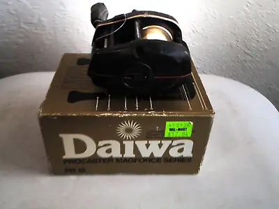 Vintage Daiwa Procaster Magforce PR-15 Reel Japan Orig Box & Price Ticket 1986 • $31.99
