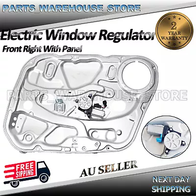 Electric Window Regulator W/ Panel Motor Right Front Fit Hyundai I30 FD 07-2012 • $119