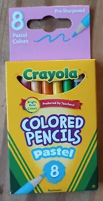 8x Crayola Colored Pastel Pencils Drawing Arts & Crafts Creative School Home • £2.95