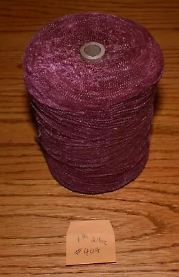 Rayon Chenille Yarn - Unbranded - 1 Lb 2 Oz - #404 - Knitting Weaving Crochet • $9.99