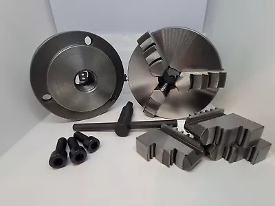 New Atlas / Craftsman  4  Dia. 3-jaw Chuck With 1 -8 Spindle Mount For 6  Lathes • $190