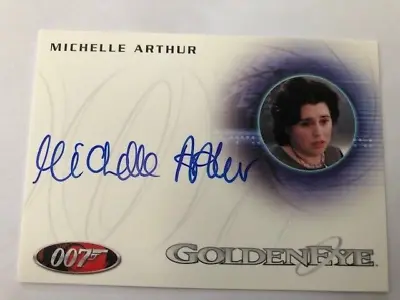 £10 • Buy James Bond 007 A159 Michelle Arthur ANNA Goldeneye Autograph Trading Chase Card