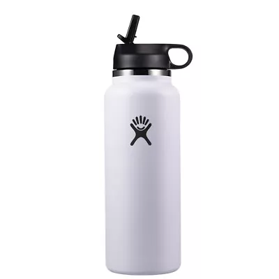 40oz FOR Hydro Flask Water Bottle W/ Straw Lid Stainless Steel Vacuum Wide Mouth • $22.99