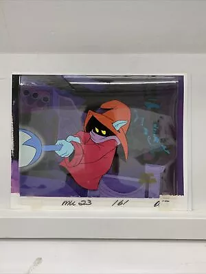 He-Man Masters Of The Universe Animation Production Cel Orko Copy Background Coa • $19.99