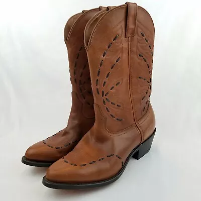 Men's Guide Gear Brand Fancy Stitchin' (Bucklace) Cowboy Boots US 10.5D • $49.46