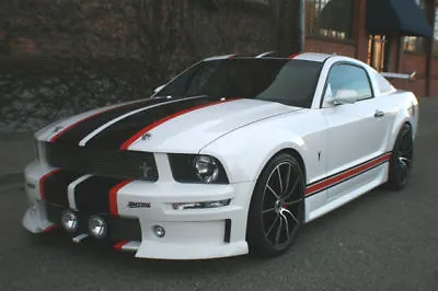 2 Color Rally Racing Stripe Stripes Graphics Decals Fits Any Model Ford Mustang • $65.95