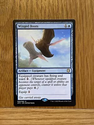 MTG Winged Boots Commander: Adventures In The Forgotten Realms 020/062... • $5.49
